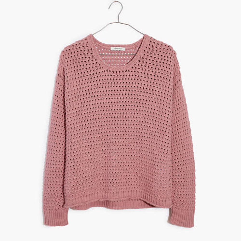 Madewell Open-Stitched Sweater